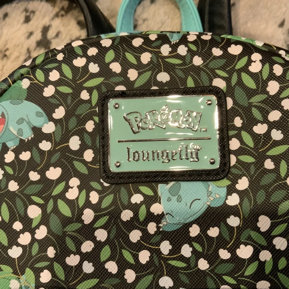 Loungefly Mini Backpack ~ BULBASAUR ~ Pokemon Loungefly‎ Backpack EUC